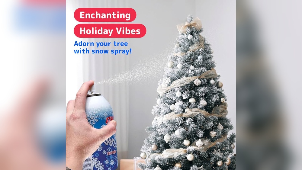 What Stores Carry Artificial Spray on Snow for Christmas Trees