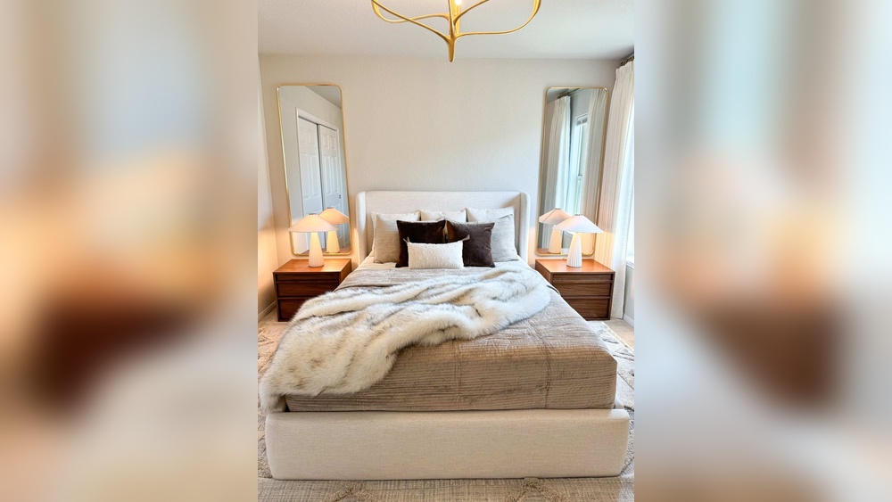 What to Put Over a Table Lamp beside the Bed