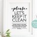 What Type of Decorations Can Be Placed in Employee Bathrooms