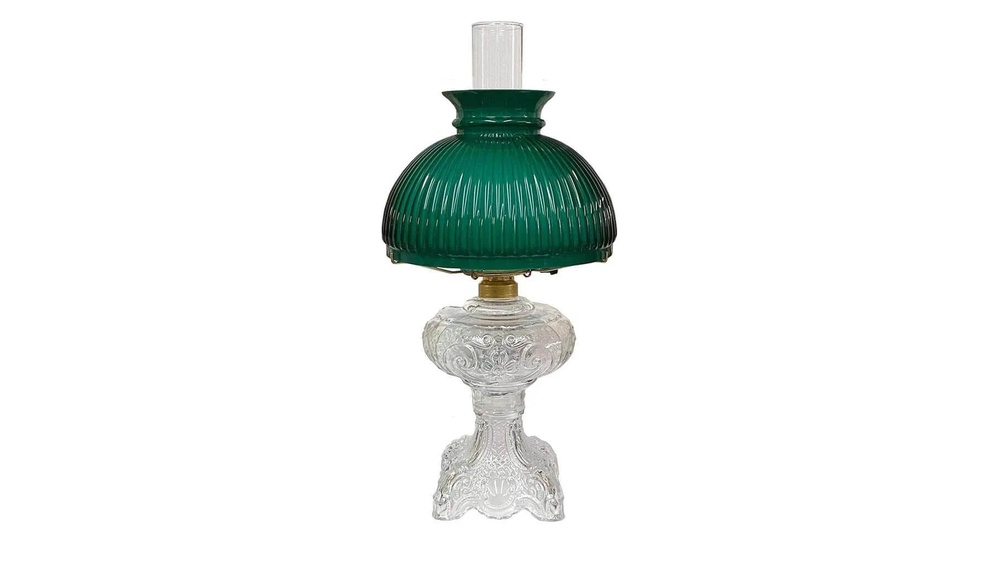 What Type Shade for Vintage Glass Table Lamp