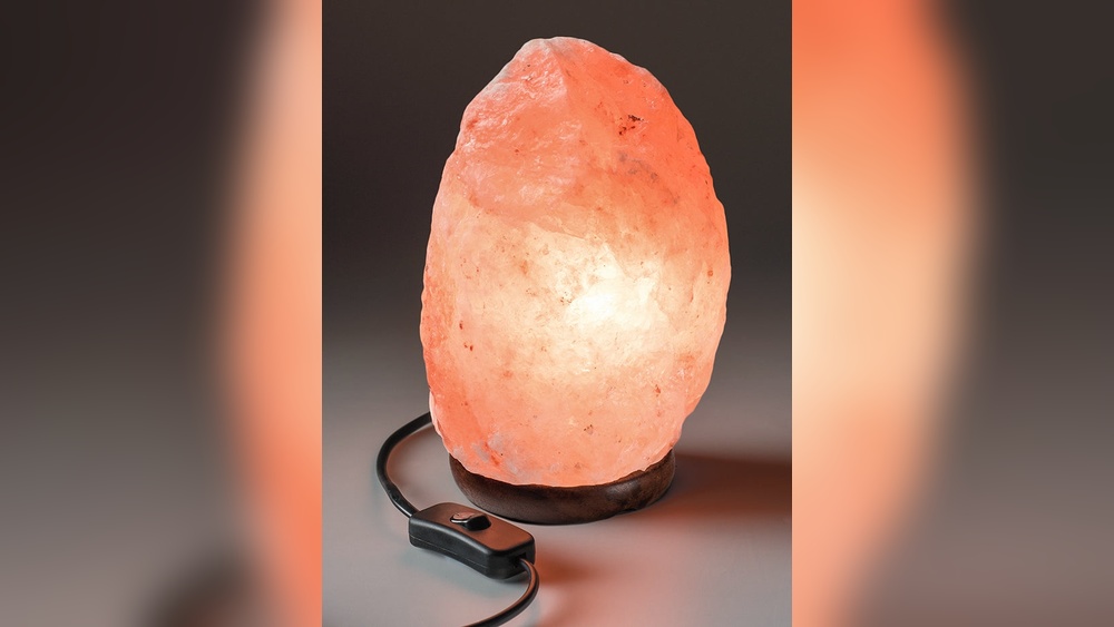 What under Himalaya Rock Salt Lamp
