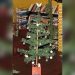 What were First Artificial Christmas Trees Made of