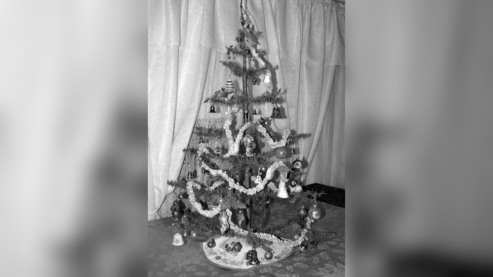 What were the First Artificial Christmas Trees Made Out of