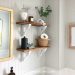 Where to Place Decorative Shelves in Bathroom