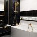 White And Gold Bathroom Decor