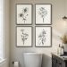 White Bathroom Wall Decor
