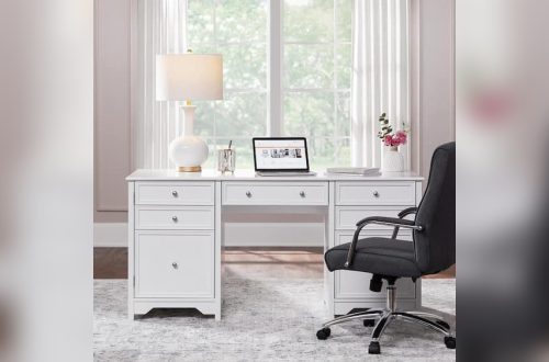 White Desk for Home Office