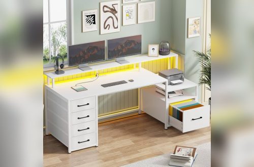 White Desk Home Office