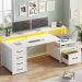White Desk Home Office
