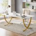 White Executive Desk for Home Office