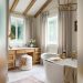 Winter Bathroom Decor