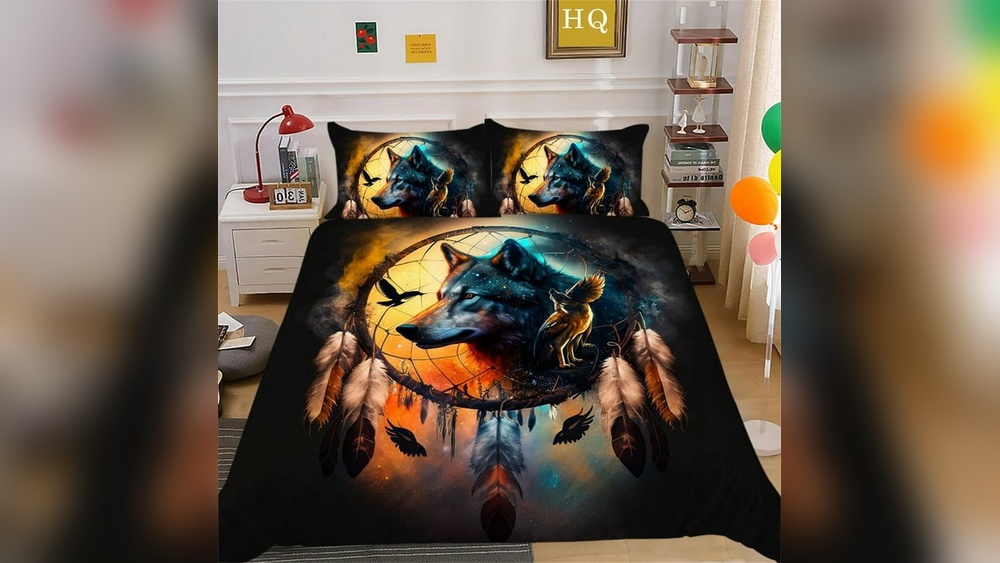 Wolf Decor Bedroom