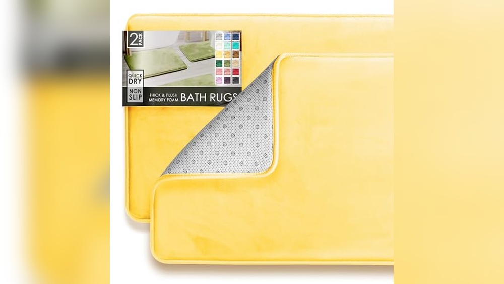 Yellow Bathroom Rugs