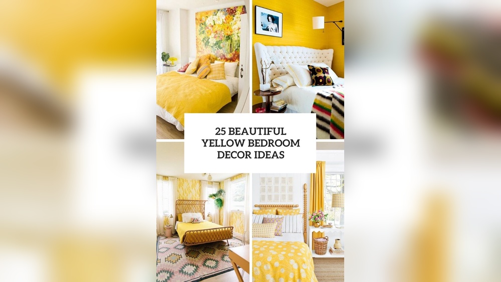 Yellow Wall Bedroom Decor