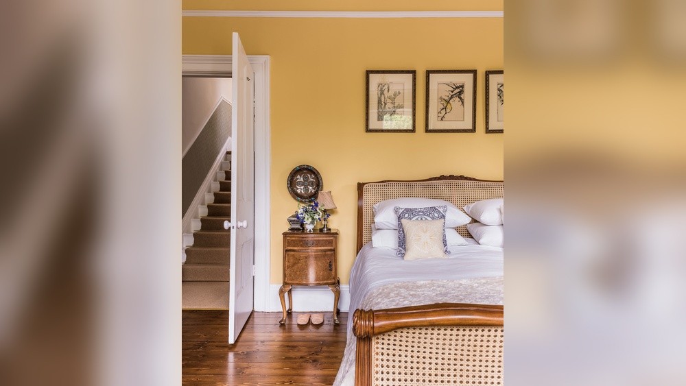 Yellow Wall Decor for Bedroom